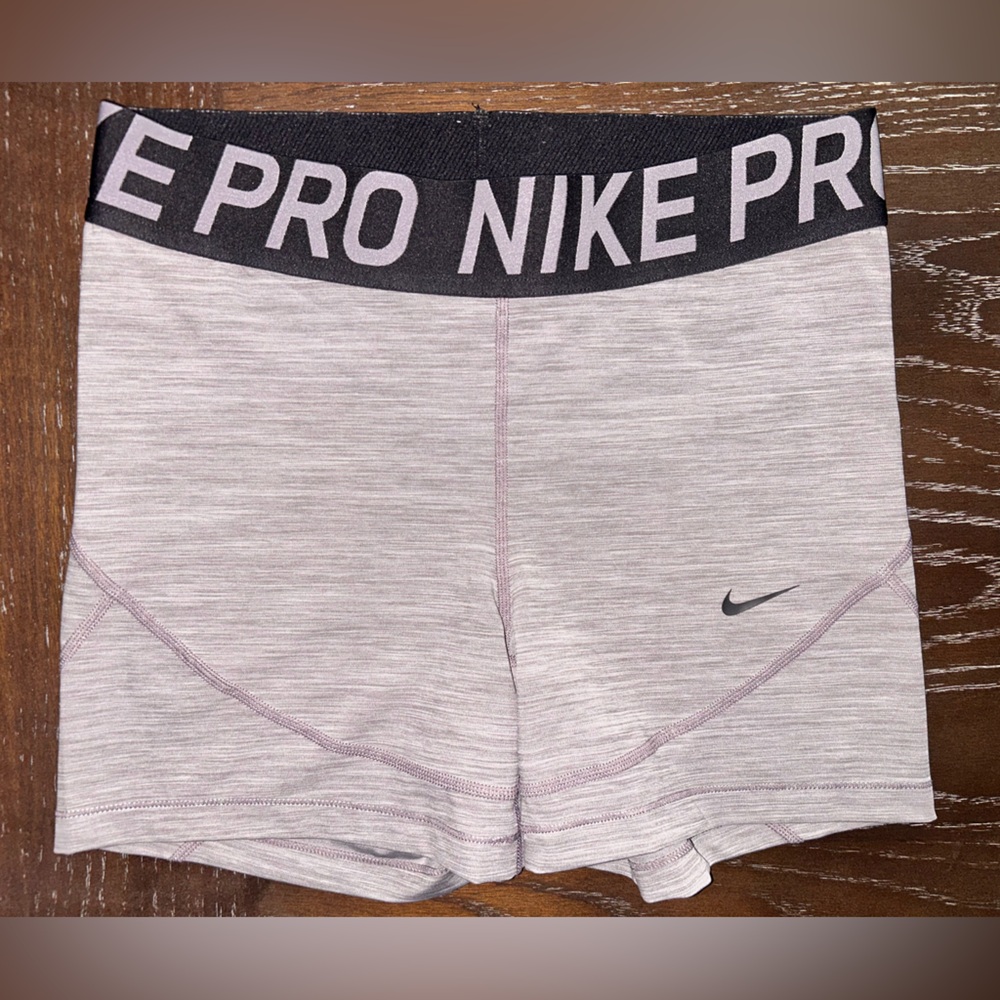 Nike Pro light gray shorts  (BNWOT)